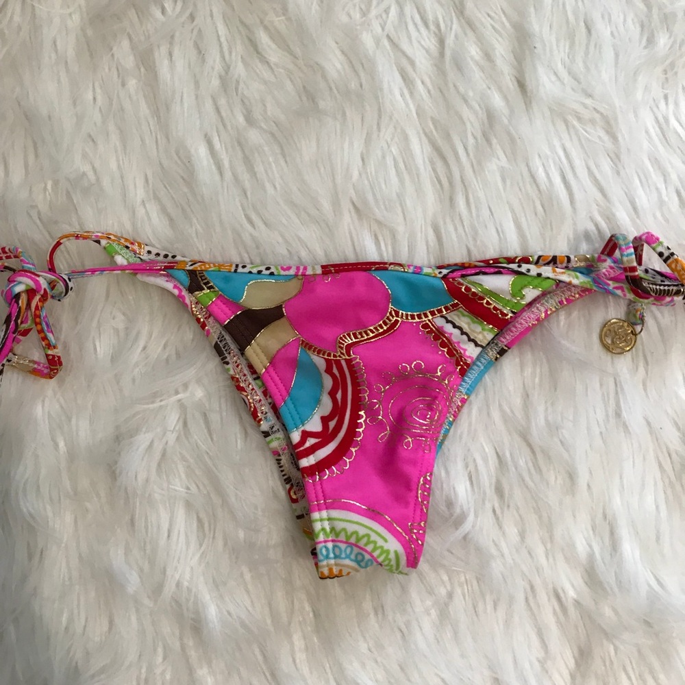 Luli Fama Side Tie Minimal Coverage Bottom - image 1